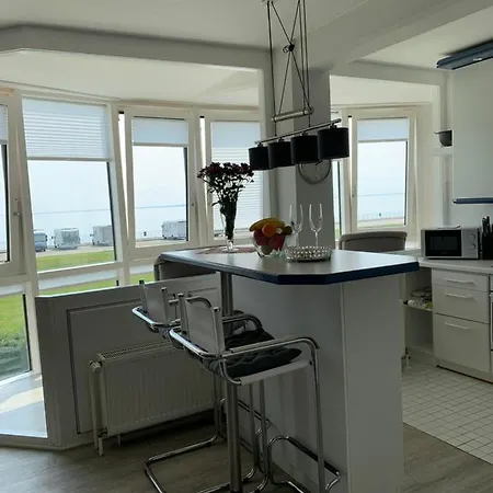 아파트 Mit Meerblick - Direktzugang Zur Nordsee