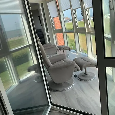 아파트 Mit Meerblick - Direktzugang Zur Nordsee *